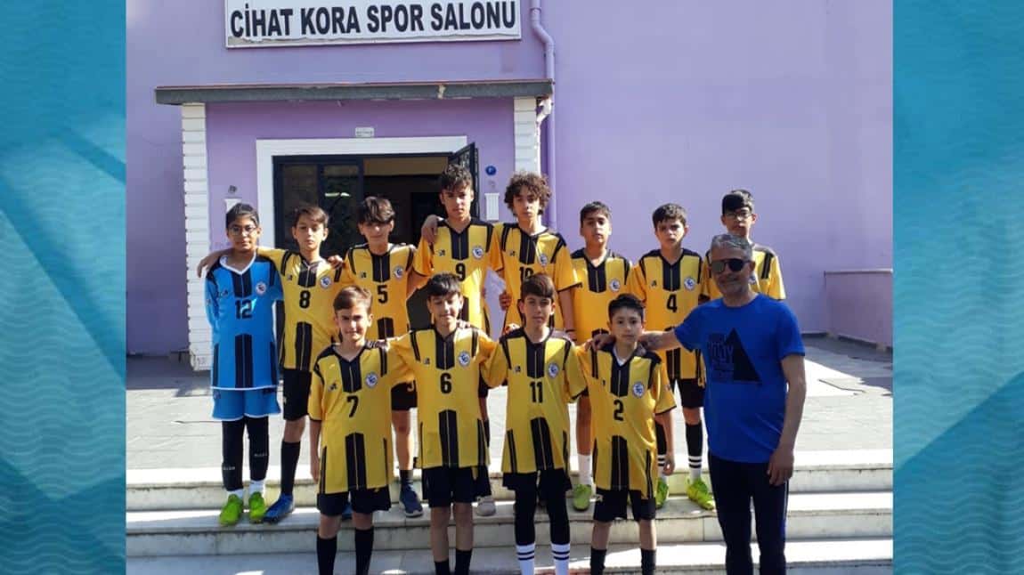 Çiğli İlçe Milli Eğitim in düzenlediği okullar arası küçükler futbol müsabakaları 2.liği